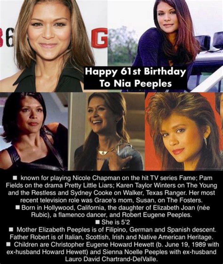Nia Peeples Biography, Height & Life Story Super Stars Bio