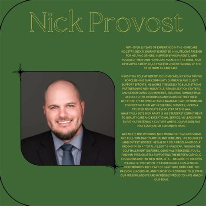 Nick Provost dating 2024 profile