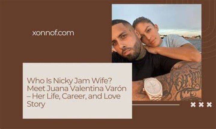 Nicky Jam, Songwriter, wife?