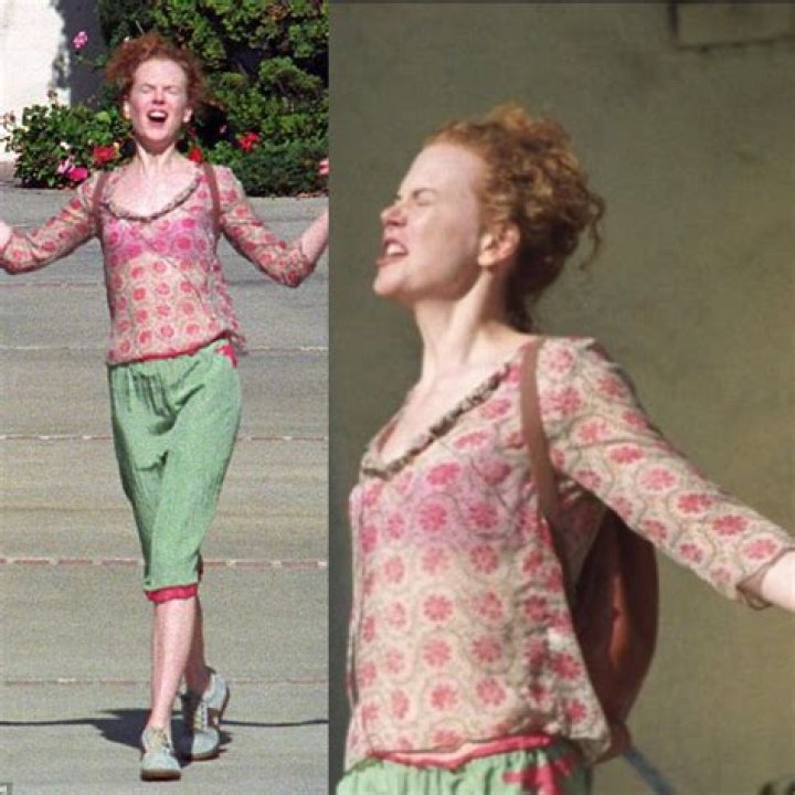 Nicole Kidman after signing the divorce papers from Tom Cruise Nicole
