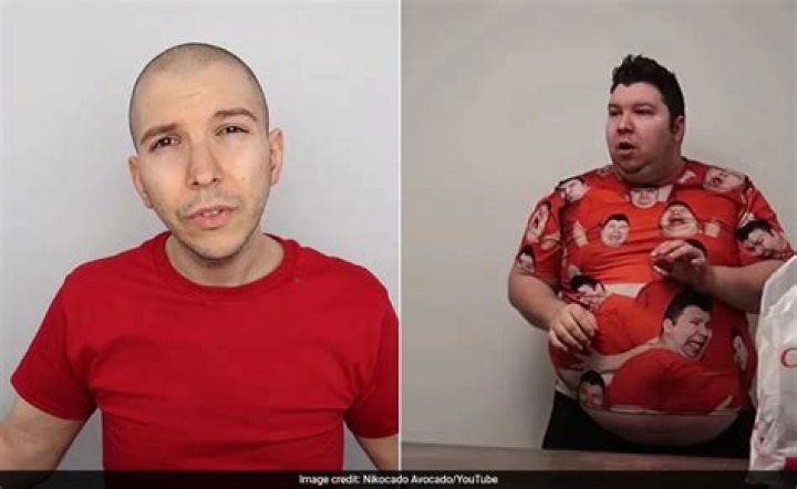 Nikocado Avocado weight loss is breaking the after Youtuber