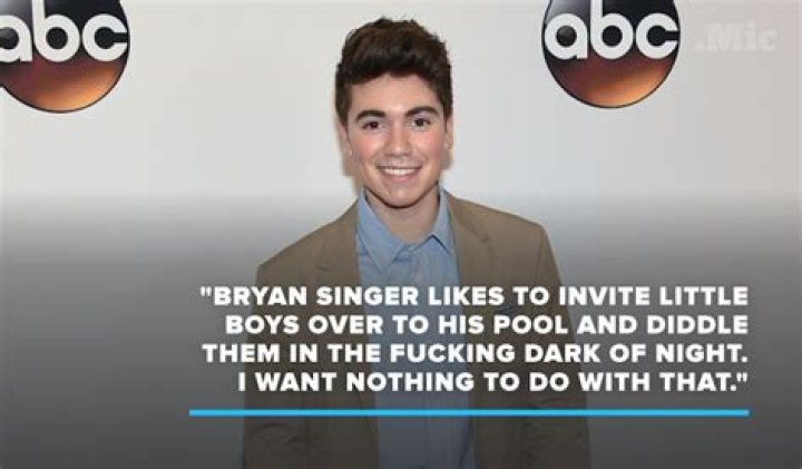 Noah Galvin drops a bombshell accusation against 'XMen' director Bryan