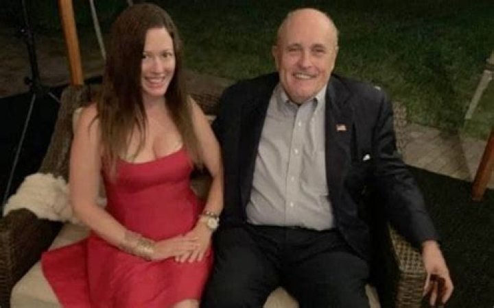 Noelle Dunphy with Rudy Giuliani Noelle Dunphy with Rudy Giuliani