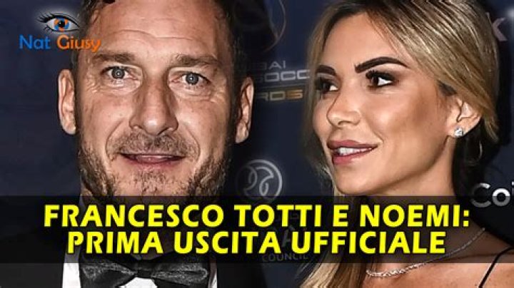 Noemi Bocchi, scoperto l'ex fidanzato della nuova fiamma di Totti
