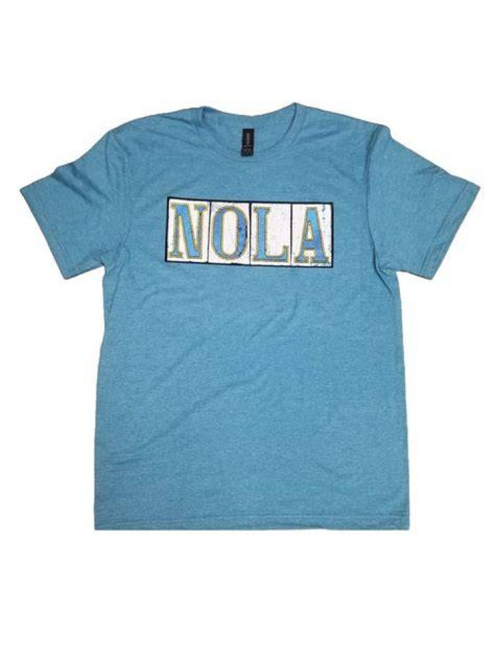 NOLA TShirt of the Month Club owner Jackie Abston's husband John