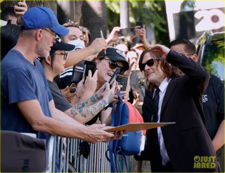 Norman Reedus Brings Diane Kruger, Son Mingus & Mom Marianne To