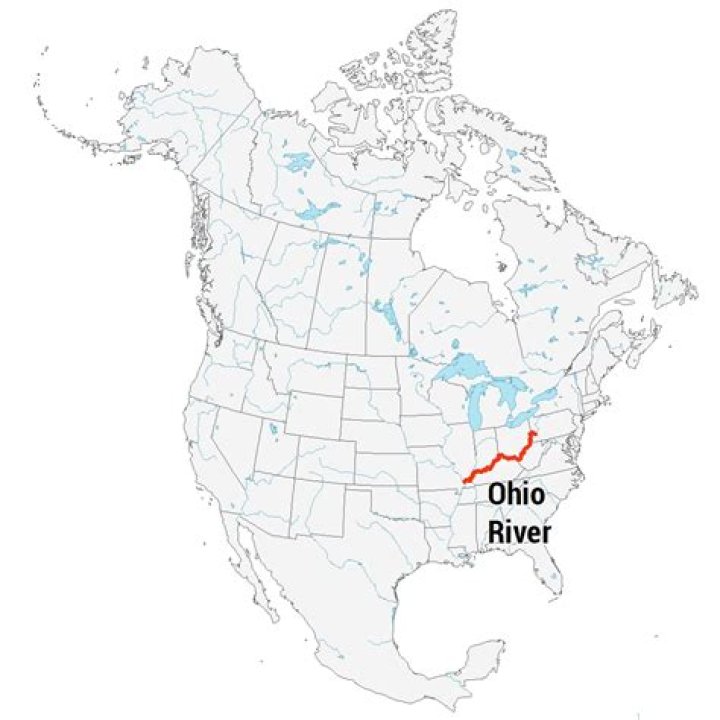 Ohio River -Longest Rivers In The U.S.