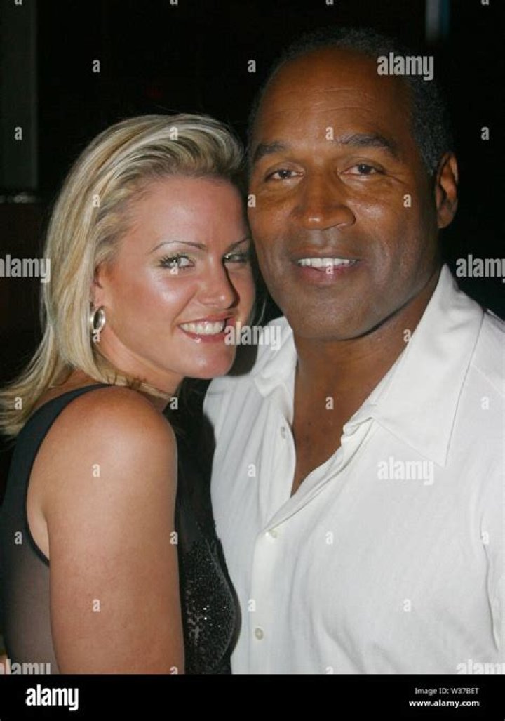 OJ Simpson with girlfriend Christy Prody 2002 Photo By Adam Scull