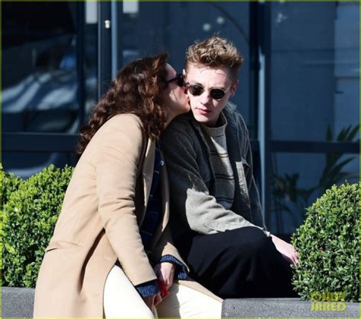 olivia cooke and boyfriend ben hardy go out for a romantic stroll in
