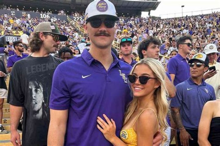 Olivia Dunne Cozies Up to Boyfriend Paul Skenes at LSU Football Game