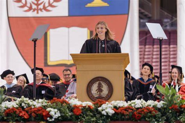 Olympic champion Ledecky offers graduates tips for high school success