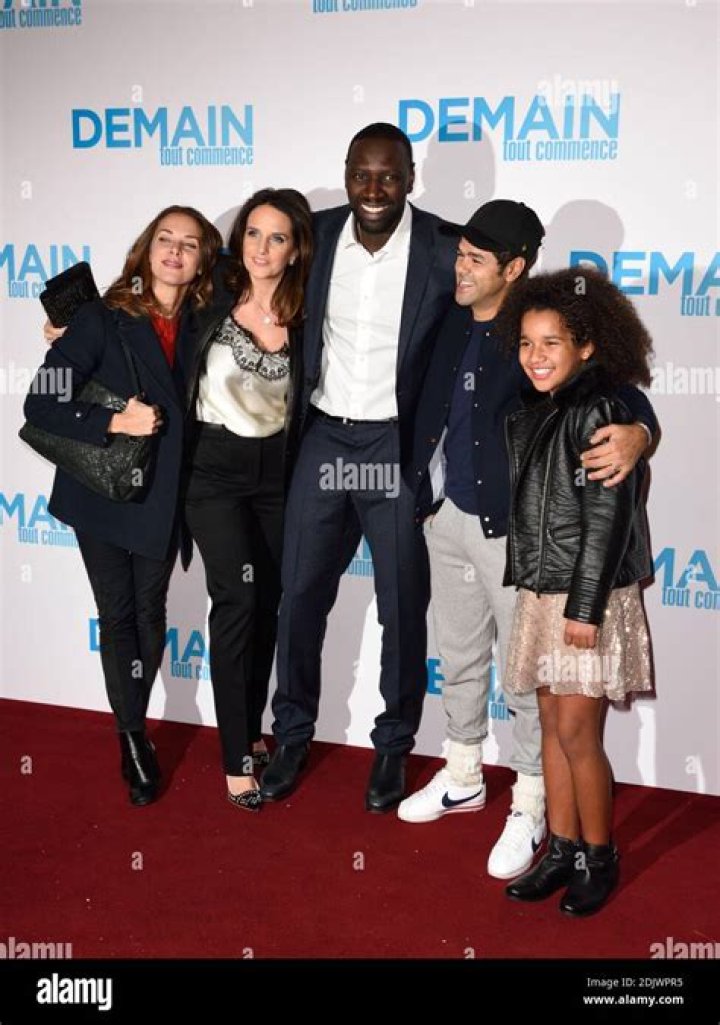 Omar Sy, Helene Sy, Melissa Theuriau, Jamel Debbouze, Gloria Colston