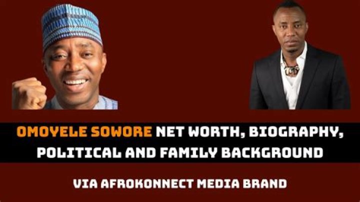 Omoyele Sowore Net Worth And Source Of
