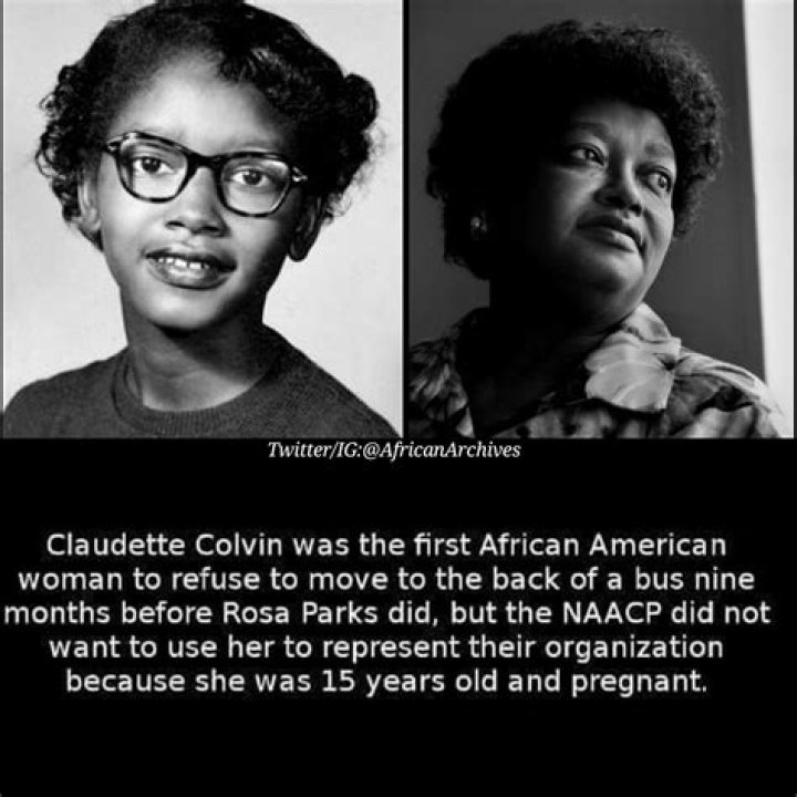 Opinion Before Rosa Parks, Claudette Colvin refused to give up her