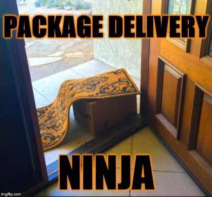 Package Delivery Ninja Imgflip