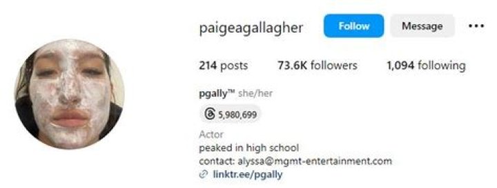 Paige Gallagher (TikTok Star) Boyfriend, Age, Wiki, Net Worth, Family