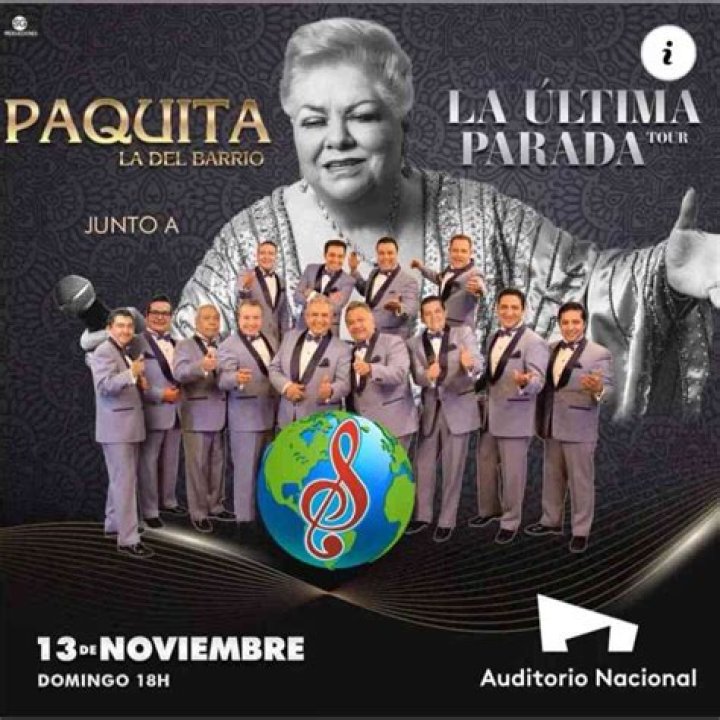 Paquita la del Barrio confiesa que est&aacute; delicada de salud "Tengo que