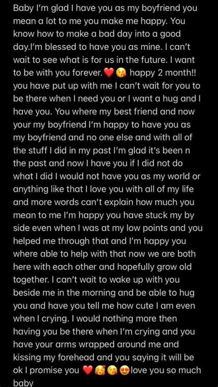 Paragraphs for your boyfriend tyredarchitect