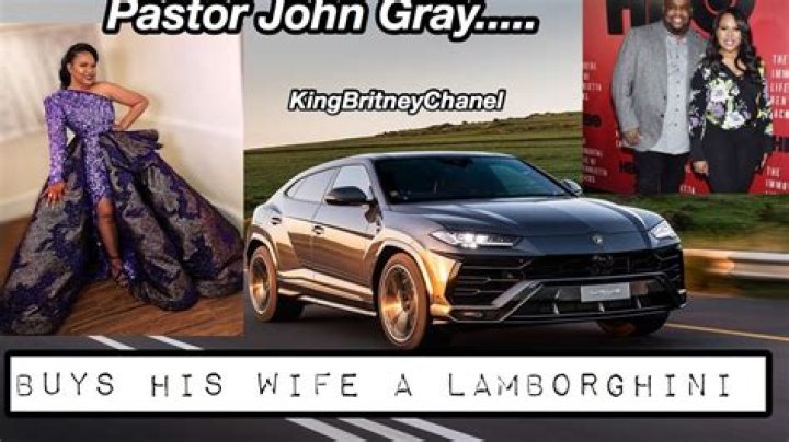 Pastor John Gray Bought Wife 200K Lambo, Now He's Begging Church