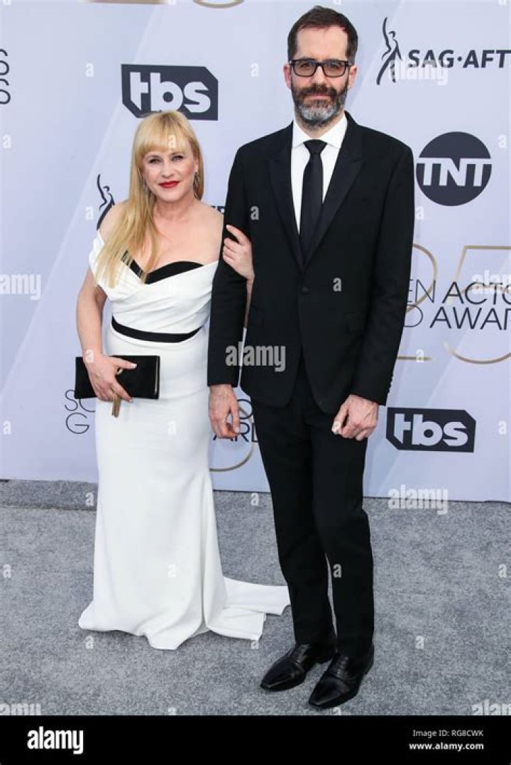 Patricia Arquette and boyfriend Eric White arrive at Independent Spirit