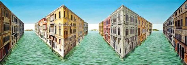 Patrick Hughes (b. 1939), For the Venice Biennale Christie's