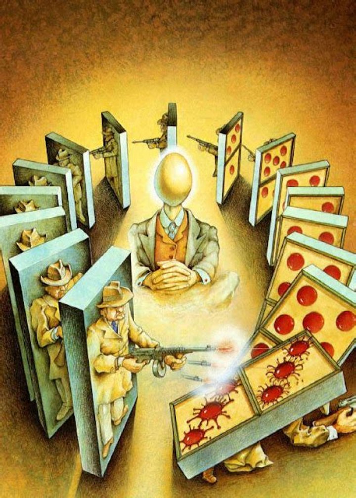 Patrick Woodroffe Visionary art, Domino effect art, Art