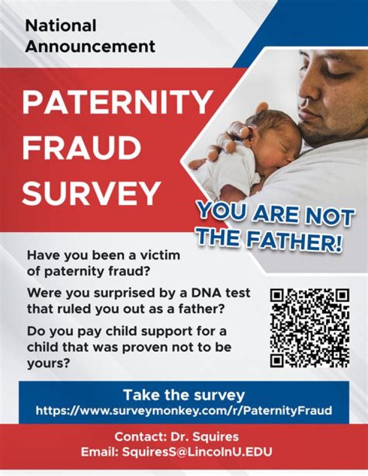 (PDF) Paternity Fraud Survey Flyer