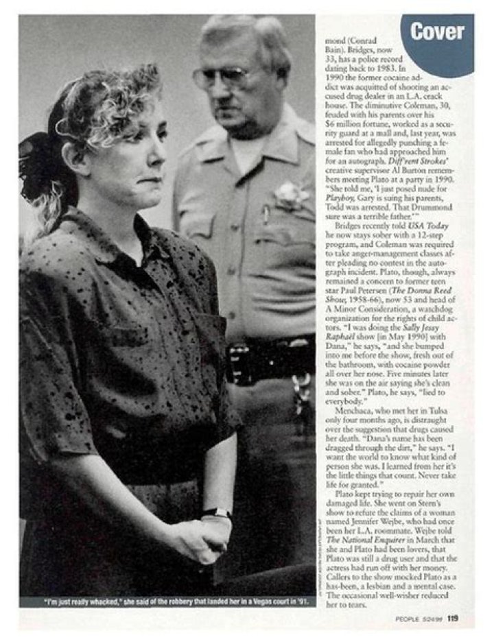 People Magazine Dana Plato Death Of A Child Star Flickr