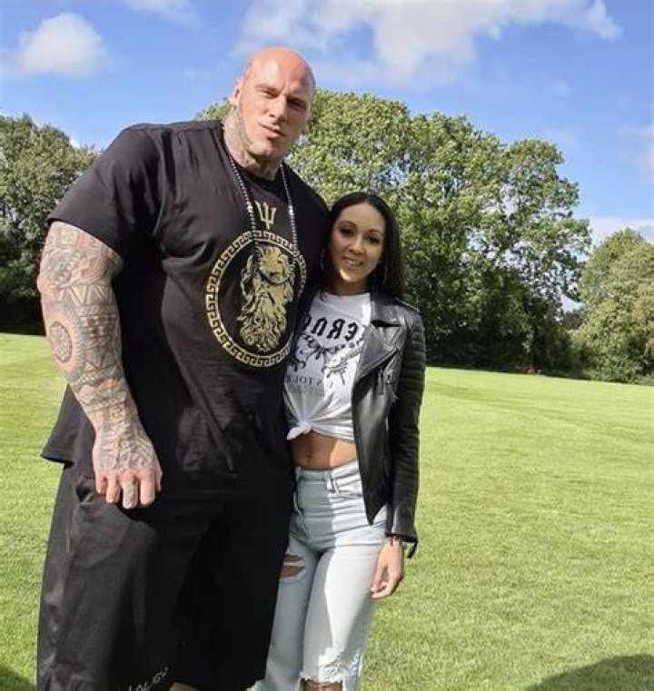 Personal coach Martyn Ford is an absolute unit of pure muscle. r