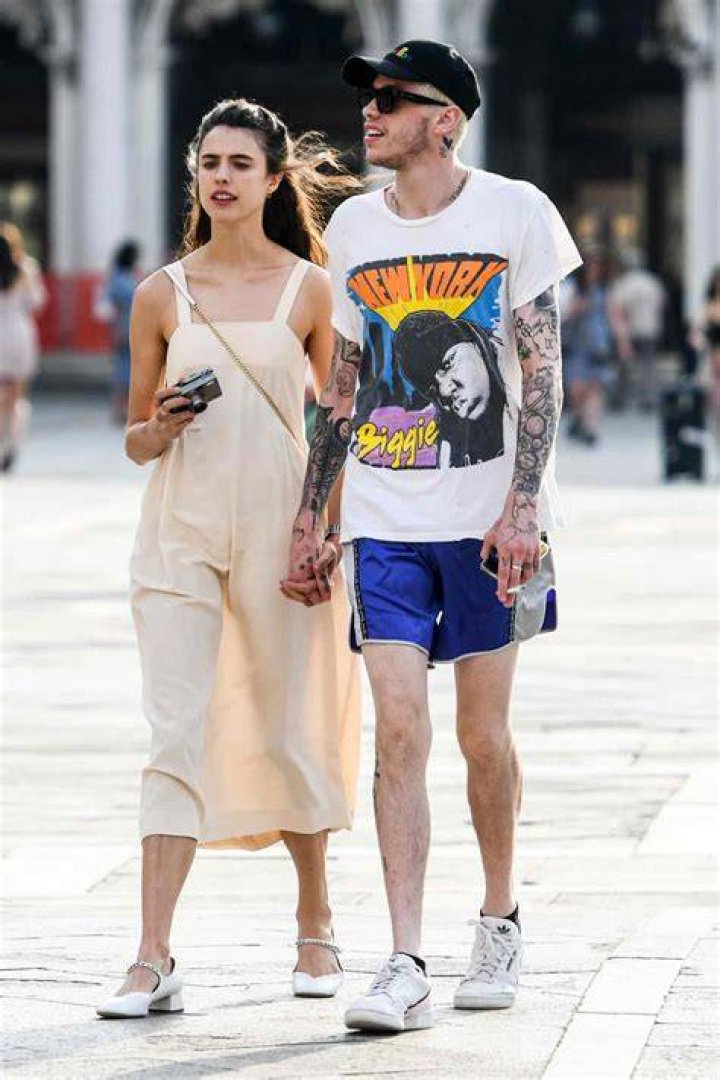 Pete Davidson & Margaret Qualley Photographed at Venice Film Festival