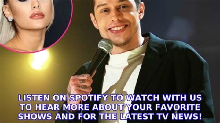 Pete Davidson Jokes About Marrying Fan Named Ariana Us Weekly