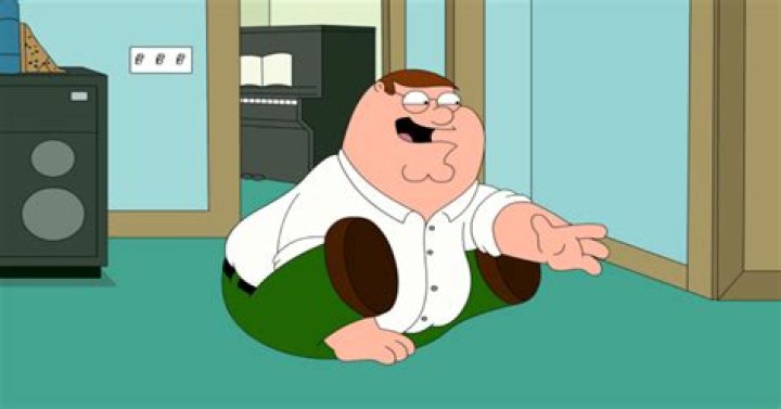 Peter Griffin saying "I just want to talk to him" while holding a gun
