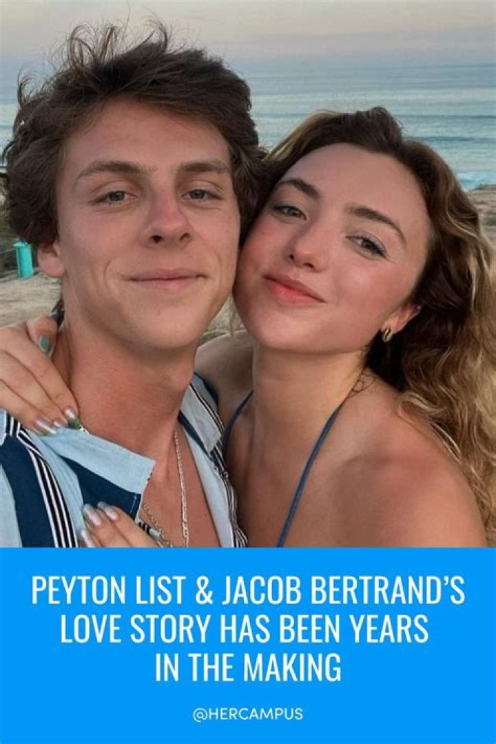 Peyton List And Jacob Bertrand's Relationship Decoded