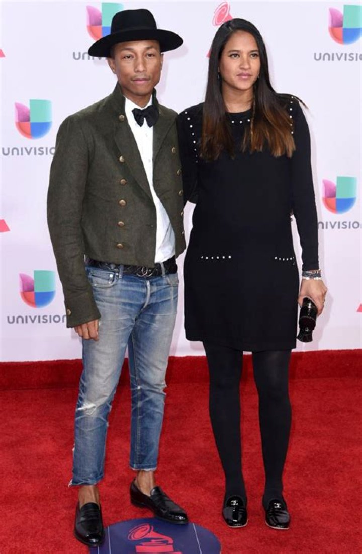 Pharrell Williams and Wife Helen Lasichanh Triplets Essence