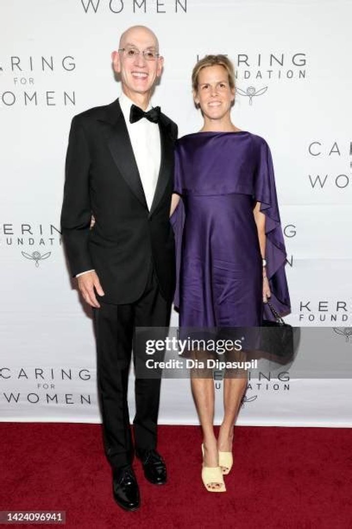 Photo Adam Silver and Maggie Grise arrive for State Dinner for Canada