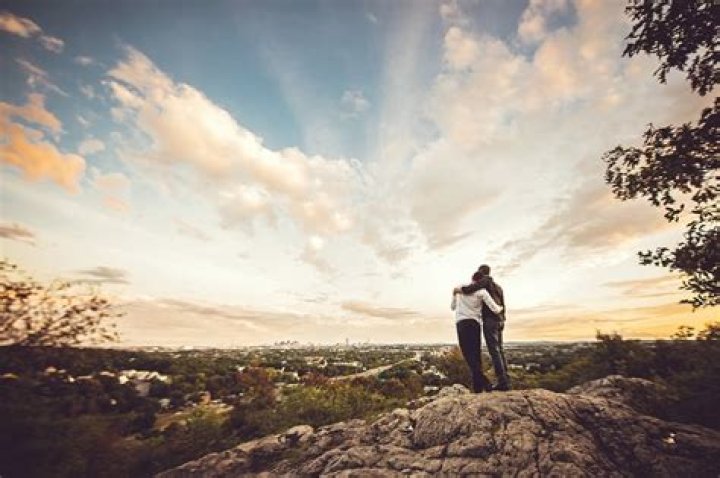 Photo by Makayla Jade Creatives Outdoor Gay Engagement Shoot in