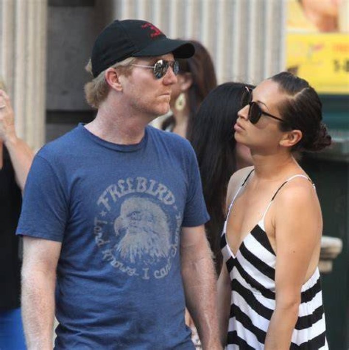 Photo Jim Courier et sa femme Susanna Lingman &agrave; NewYork le 25 ao&ucirc;t