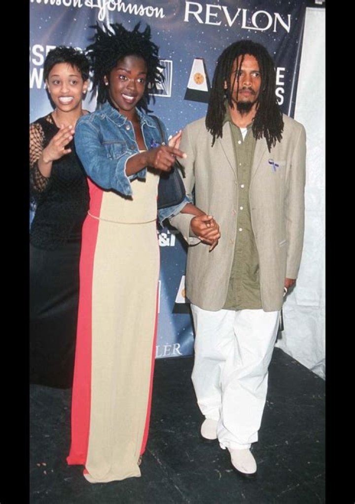 Photo Lauryn Hill et Rohan Marley en 1999 Purepeople