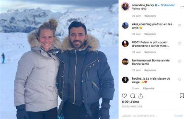 PHOTOS. Amandine Henry qui est Karim, le compagnon de la... Closer