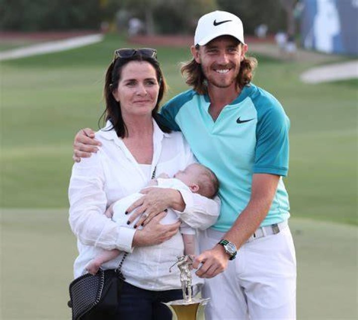Photos Tommy Fleetwood and wife, Clare, through the…
