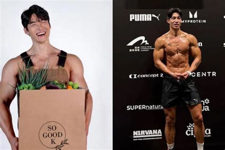 Physical 100 farmer Kim Kyungjin shows his child on Instagram
