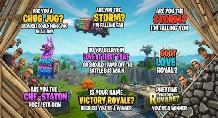 Pick Up Lines Fortnite