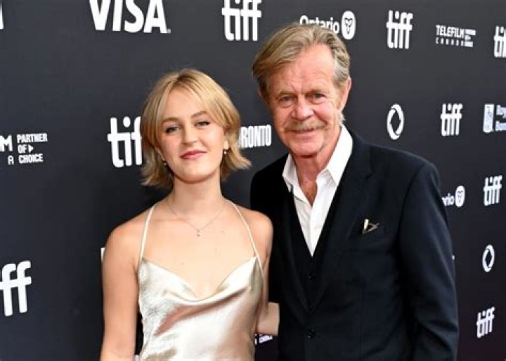PICTURED William H. Macy and daughter Sophia as wife Felicity Huffman