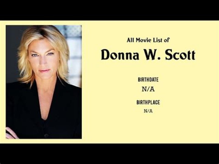 Pictures of Donna W. Scott