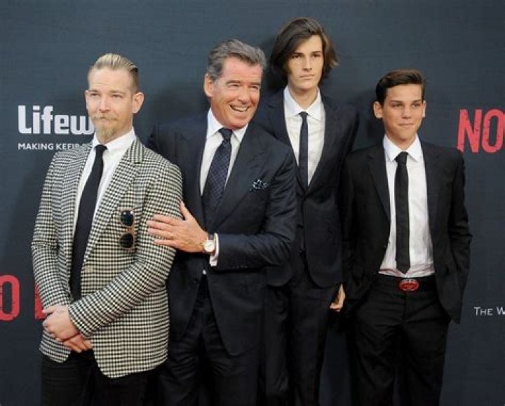 Pierce Brosnan Looks So Happy to Share the Spotlight With His Sons