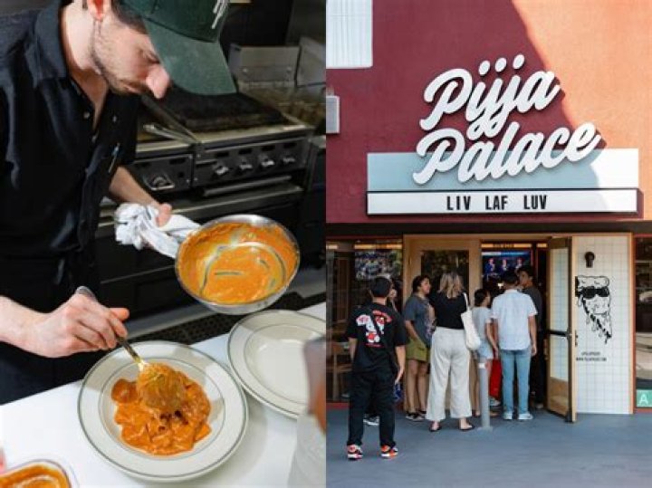 Pijja Palace, un bar deportivo indio, es el restaurante de Los &Aacute;ngeles