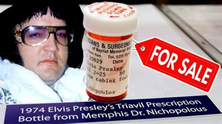 Pill bottles that held Elvis's painkillers go up for auction in New