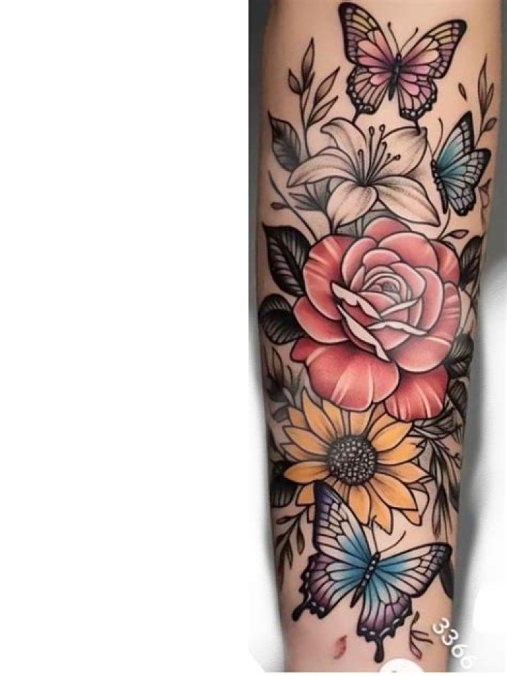 Pin by Dawn Hauer on flowers Floral tattoo sleeve, Floral thigh