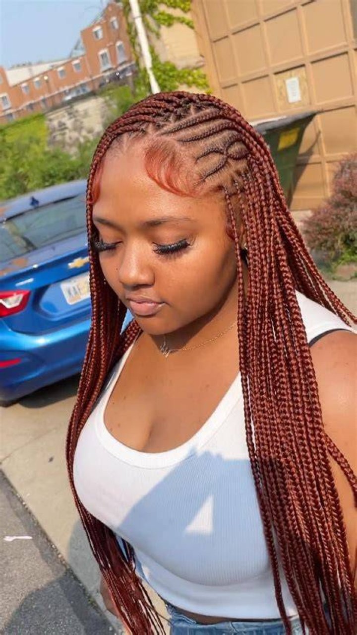 Pin by Sayo on Braided hairstyles Ghana braids hairstyles, Feed in