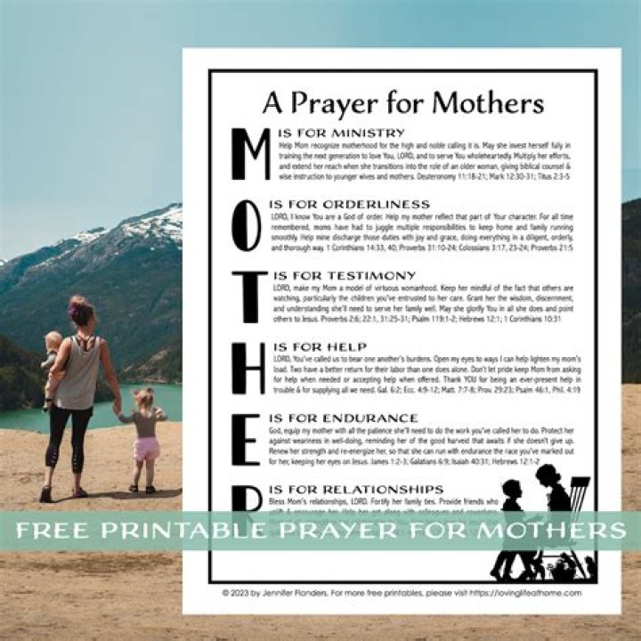 Pin on Prayer for mothers